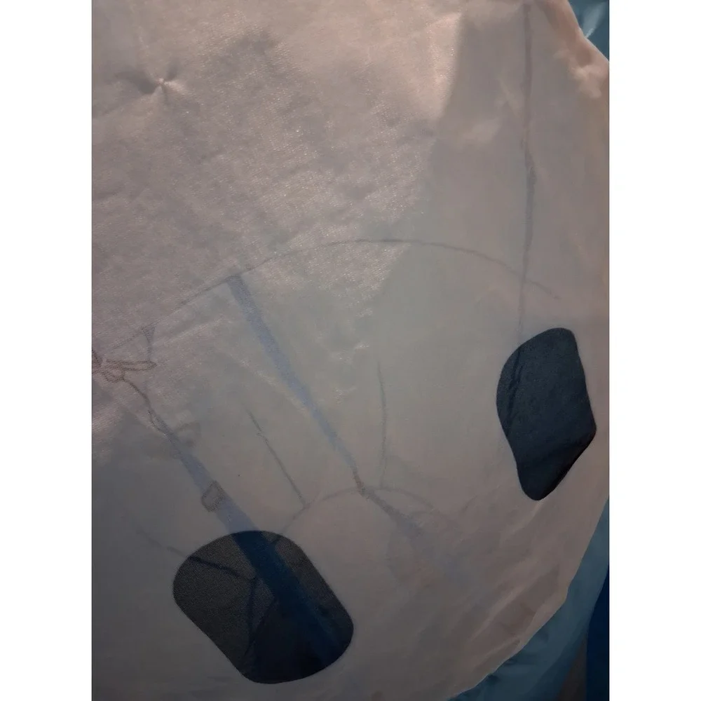 Fall Guys Blue Inflatable Child Costume InSpirit Designs One Size Fits Up To 14